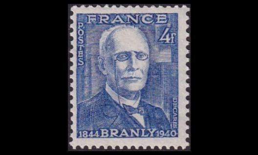 Ranska 613 ** Fyysikko Edouard Branly (1944)
