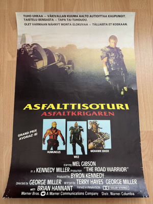 Elokuvajuliste: Asfalttisoturi Mad Max