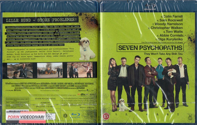 Seitsemän Psykopaattia	(36 072)	UUSI	-DK-	BLU-RAY			colin fa