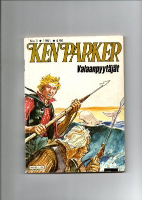 KEN PARKER n:o 3 1981 Valaanpyytäjät