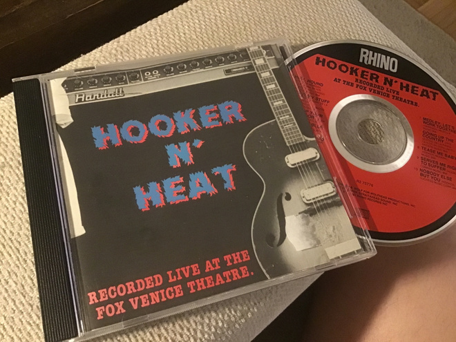 Hooker n’ Heat . Recorded live canned heat john lee hookerCD