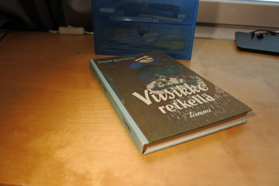 Enid Blyton: Viisikko retkellä, sidottu, hyvä
