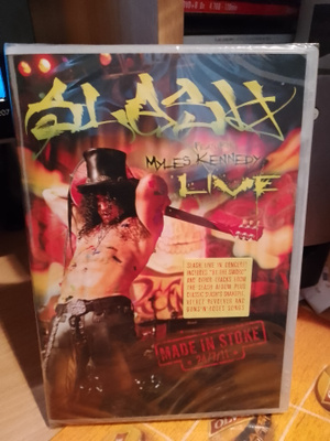 Slash - Made in stoke dvd, uusi