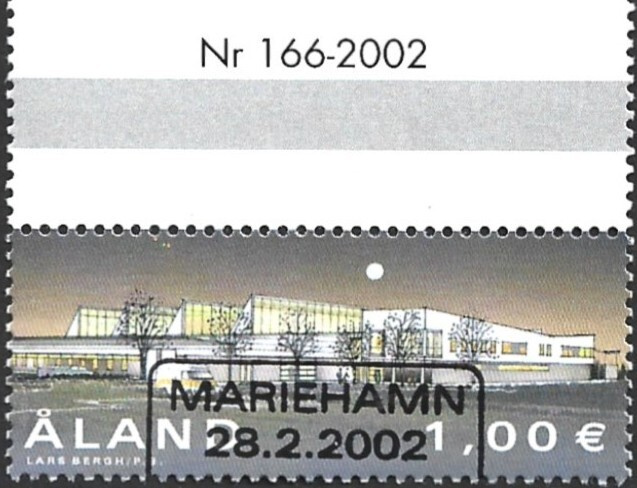 Ål 2002 Postiterminaali 1,00 € välilöpari numer EPL LaPe 206