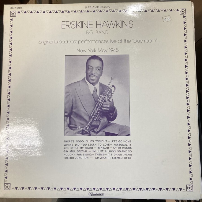 Erskine Hawkins Big Band - Original Broadcast LP