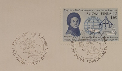 FDC Ranskan tiedeakatemian astemittaus Lapissa 1986