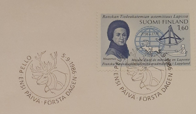 FDC Ranskan tiedeakatemian astemittaus Lapissa 1986