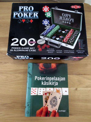 Pro Poker -pelisetti + kirja