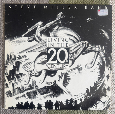 STEVE MILLER BAND: Living In The 20th Century (LP) 1986