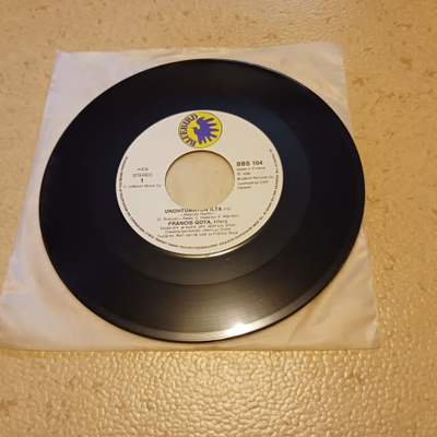 Francis Goya - Unohtumaton Ilta 7" orig Fin1980 uusi mint