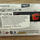 2018-19 Upper Deck Engrained Signature Shots Dillon Dube /49 - pikkukuva 2