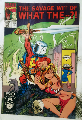 The Savage Wit of What The--?! - 5/1991 - Marvel Comics