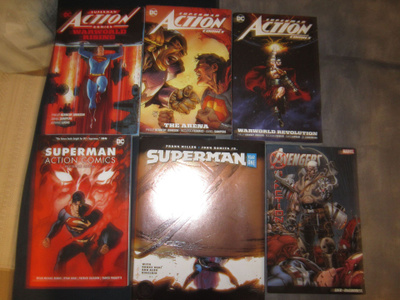 Superman, Action Comics + 1 Avengers.