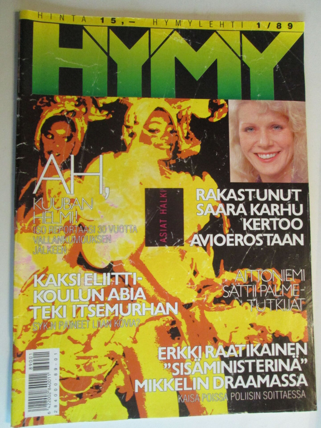 HYMY LEHTI 1 / 1989 SISÄLTÖSIVUT KUVA 2