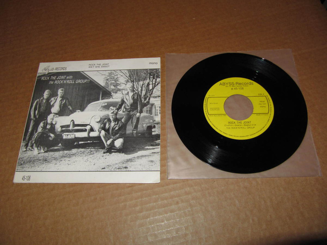 The Rock`N`Roll Group 7" Rock The Joint,PS v.1984 EX/EX