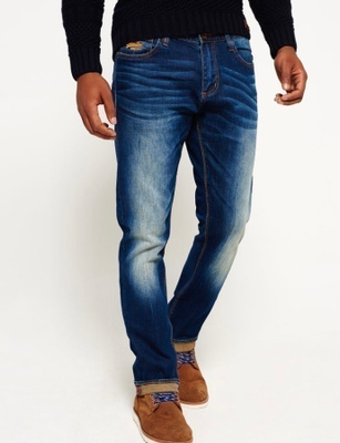 SUPERDRY CORPORAL SLIM copper DENIM farkut 32w/32L