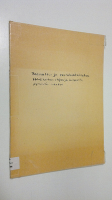 Raamattu- ja seurakuntatietoa päiväkerhonohjaajakursseill...