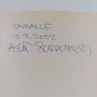 Asko Sahlberg : Pimeän ääni : romaani (signeerattu, tekij... - pikkukuva 3