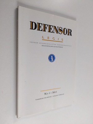 Defensor legis n:o 1/2011