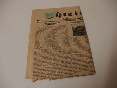 Yhteishyvä lehti n:o 31, vuodelta 1935