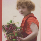 Lapsella orvokki kori - kulk v 1927 - pikkukuva 1