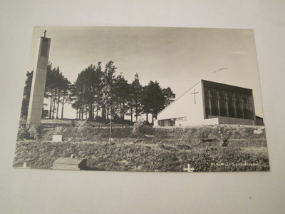 VANHA Postikortti Kuopio 1950-l Alkup.Mallikappale