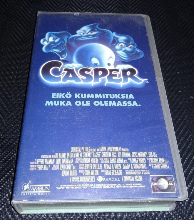 CASPER VHS SEIKKAILU