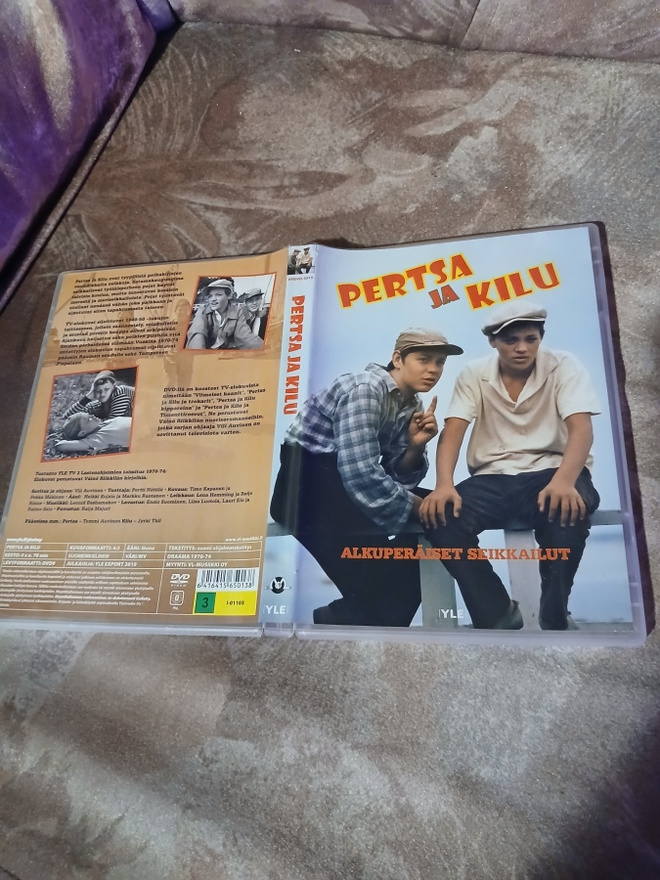 Pertsa ja Kilu - DVD [ Alkuperäiset Seikkailut]
