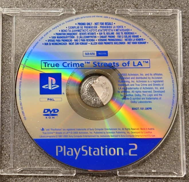 True crime - Streets of LA PS2 *Promo*