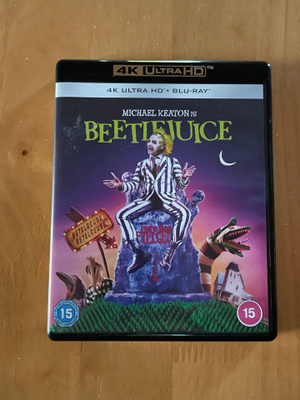 Beetlejuice 4K Ultra HD + Blu-ray elokuva