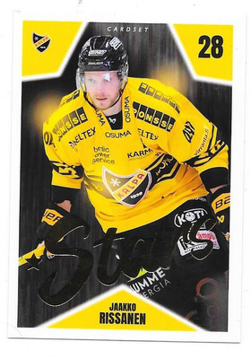 2023-24 CardSet Stars #6/15 Jaakko Rissanen Kalpa