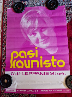 Pasi Kaunisto ja Olli Leppäniemi Ork.Juliste