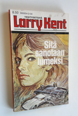 Larry Kent : Sanotaan sitä lumeksi