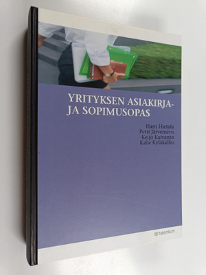 Yrityksen asiakirja- ja sopimusopas