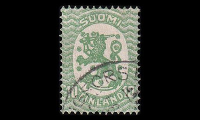 90 o M-17 10p vihreä (1919)