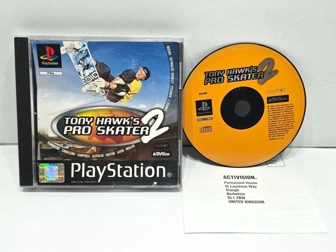 PS1 - Tony Hawk's Pro Skater 2