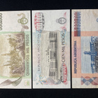 Argentina 3 kpl 1977 - 1983 Isot Pesos - pikkukuva 2