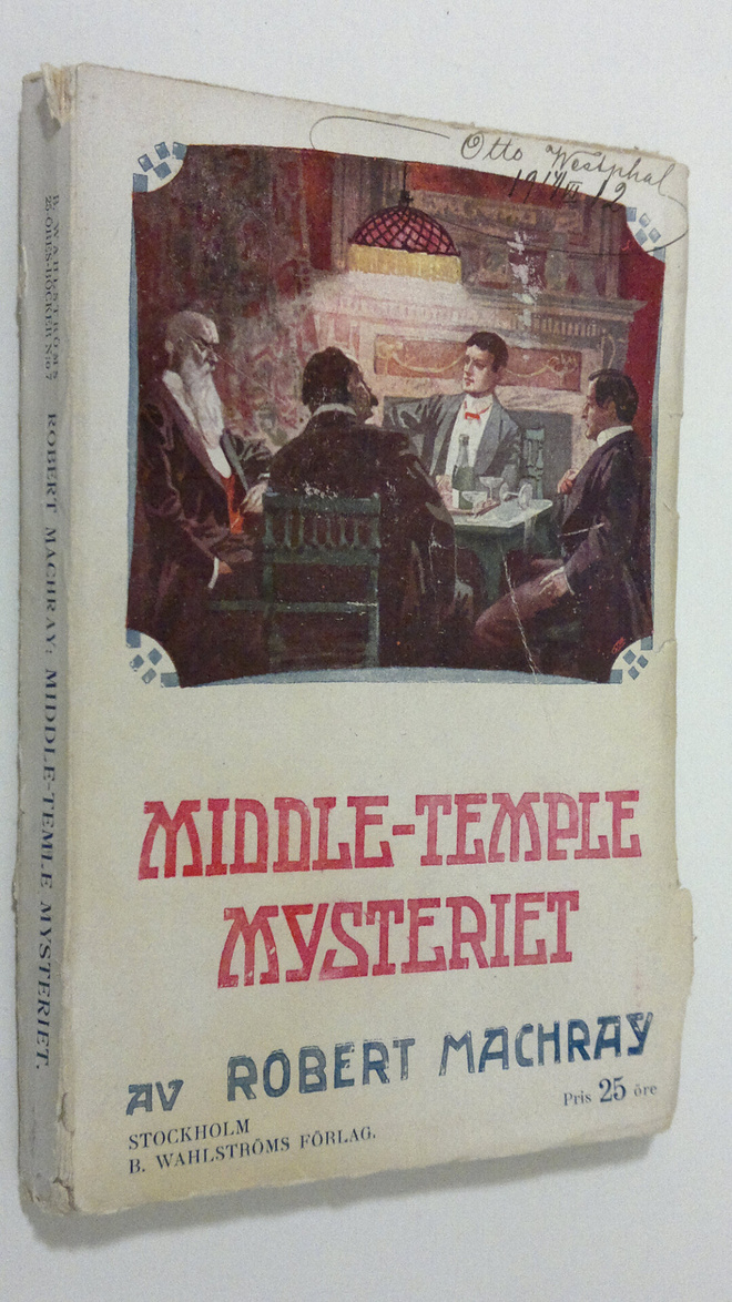 Robert Machray : Middle-Temple mysteriet