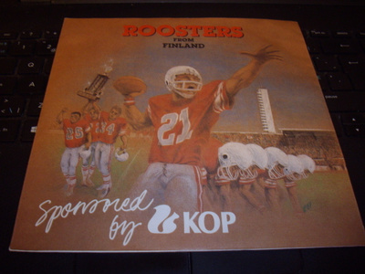 7" single : ROOSTERS FROM FINLAND ( SIGNED ! ! )