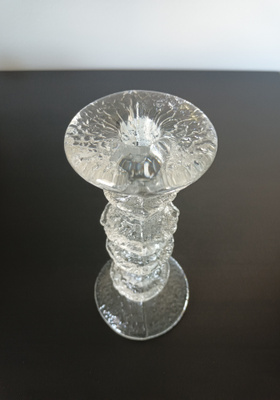Iittala Festivo 4 solmuinen kynttilänjalka signeerattu