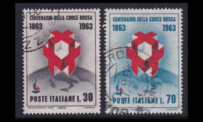 Italia 1145-6 o Punainen Risti 100v (1963)