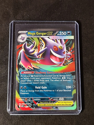 Pokémon-kortti Mega Gengar EX Promo