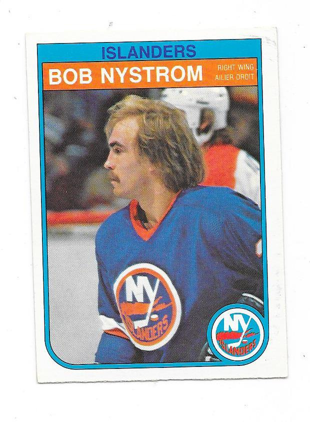 1982-83 OPC #208 Bob Nyström New York Islanders