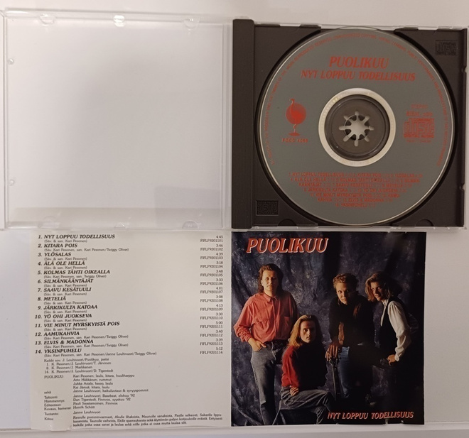 Puolikuu: Nyt Loppuu Todellisuus CD