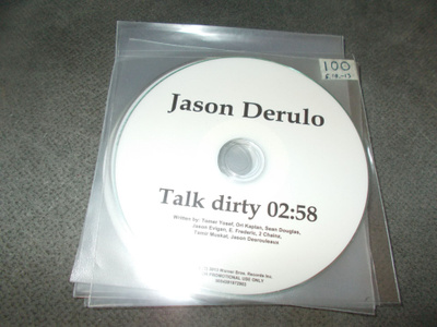 PROMO CDS JASON DERULO ** TALK DIRTY **