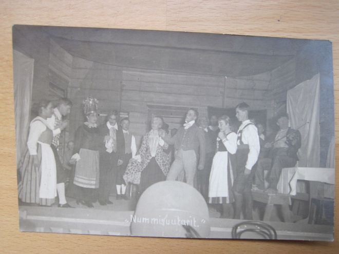 VANHA Postikortti Helsinki Teatteri  1920-luku