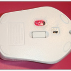 Valkoinen langaton Bluetooth 5.2 / 2.4G hiiri #30513 - pikkukuva 2
