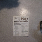 VM kilpailukalenteri 1987 - pikkukuva 1