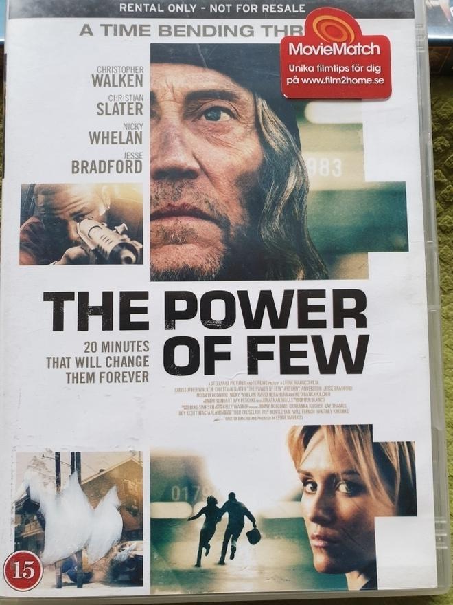 The Power of Few (2013) Christopher Walken - DVD