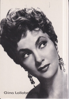 Gina Lollobrigida . filmitähti, star  ,  e128